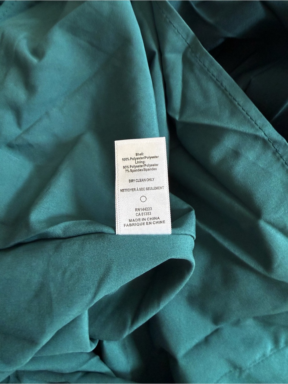 Bishop + Young Mara Pleated Satin Midi Dress in Emerald size S Small NWT - Picture 9 of 12